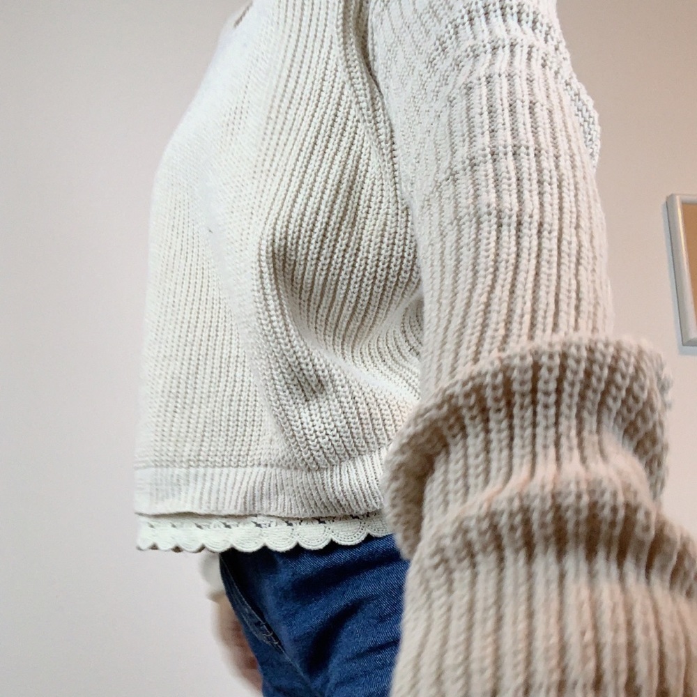 Kimchi Blue UO Crop Scoop Neck Sweater - Picture 4 of 6